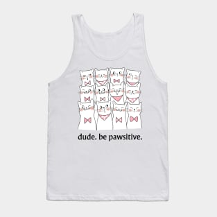 Cute Cat tee, Pet Lovers Gift, Positive Vibe Shirt Tank Top